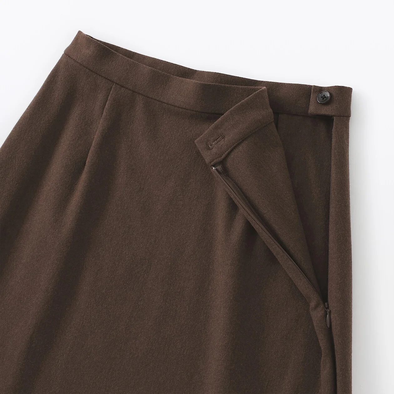 Stretch Brushed Flare Skirt - Image 8