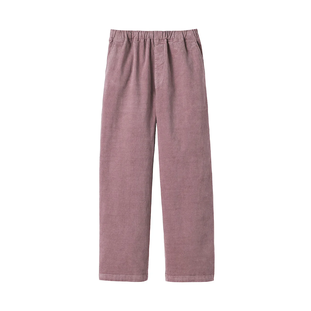 Stretch Corduroy Easy Straight Pants - Image 29
