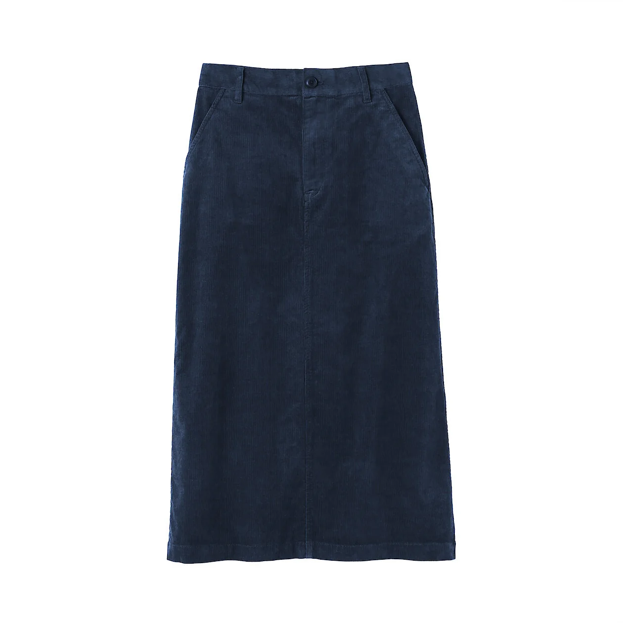 Stretch Corduroy Midi Skirt - Image 16