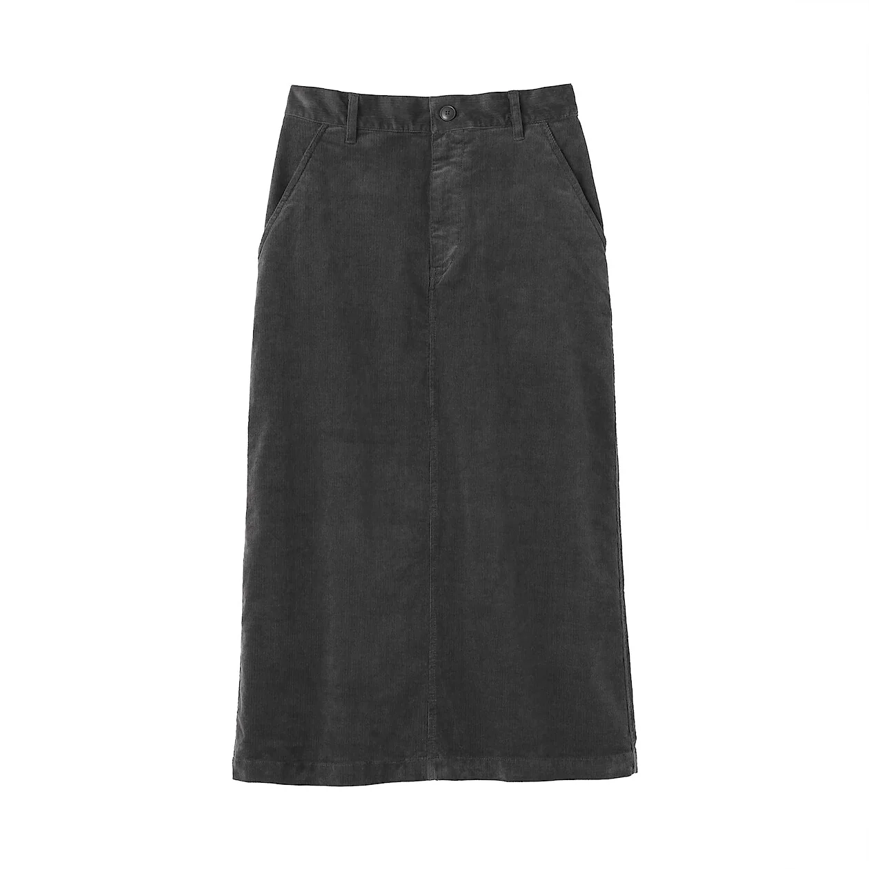 Stretch Corduroy Midi Skirt - Image 22