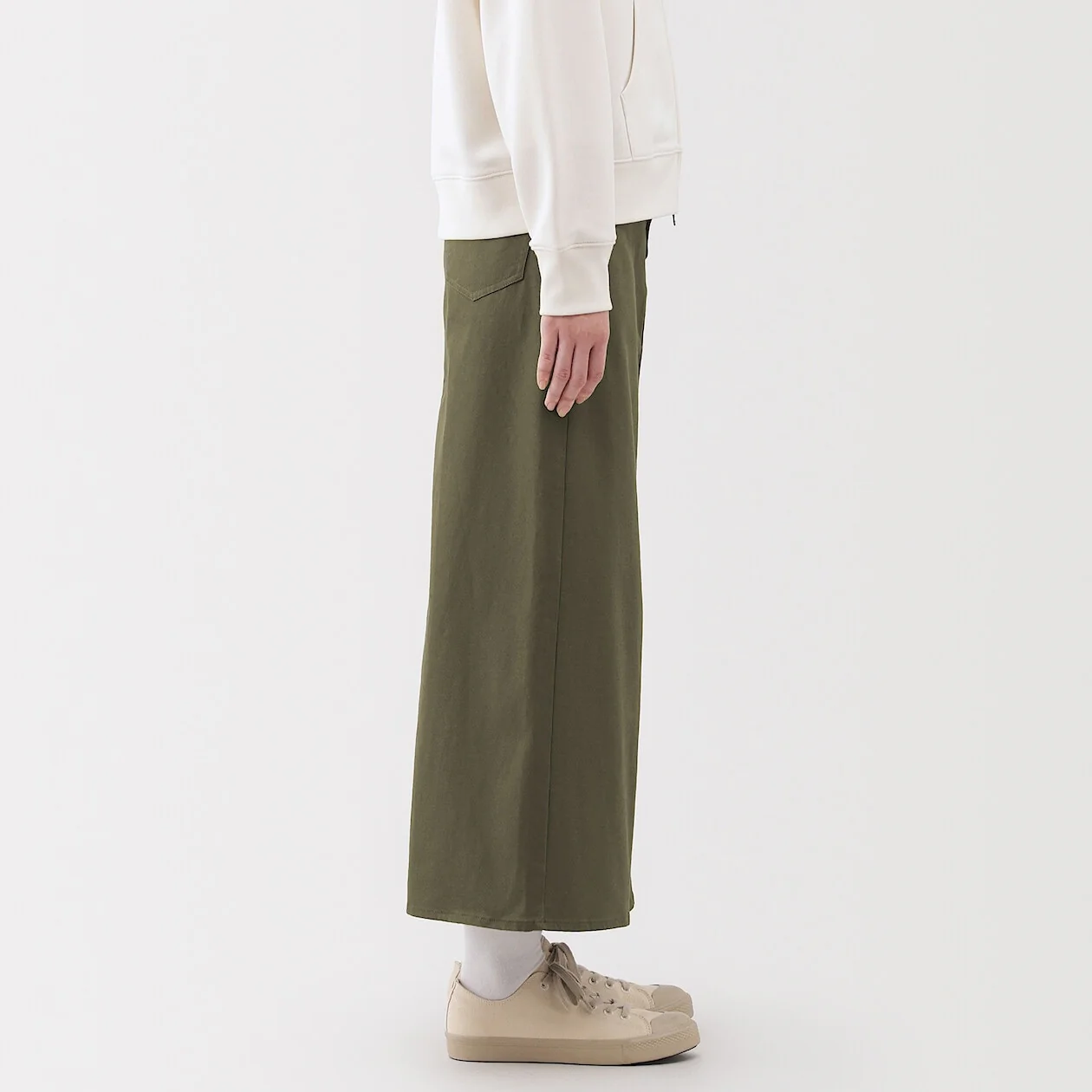 Stretch Denim A-Line Skirt - Image 36