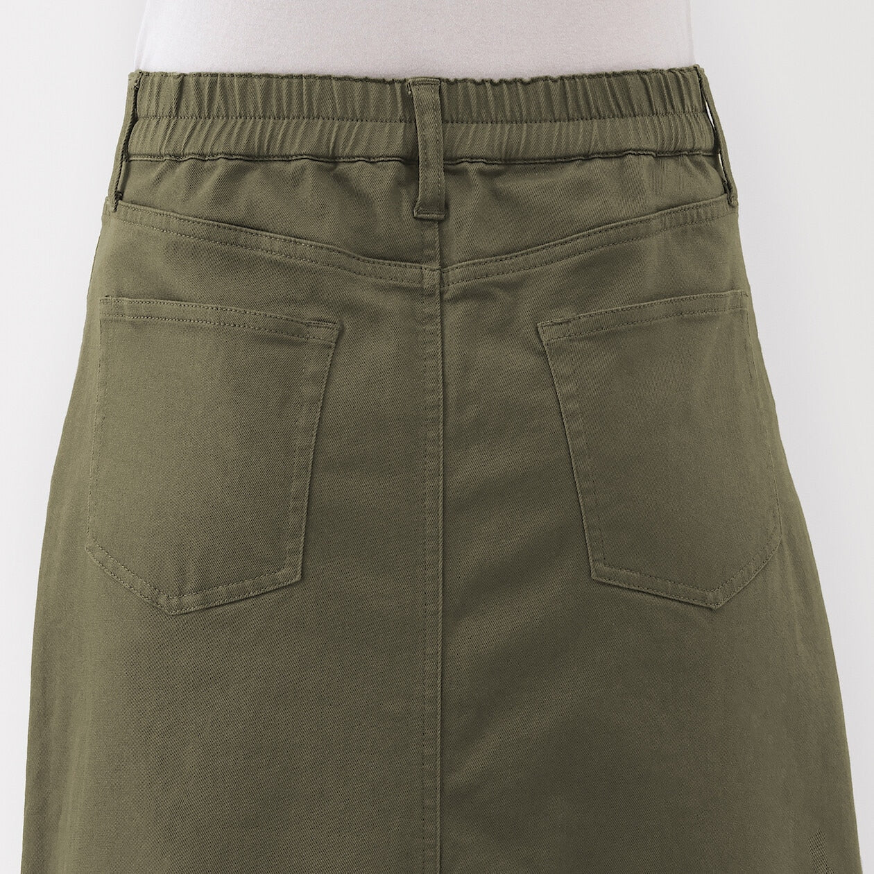 Stretch Denim A-Line Skirt - Image 39