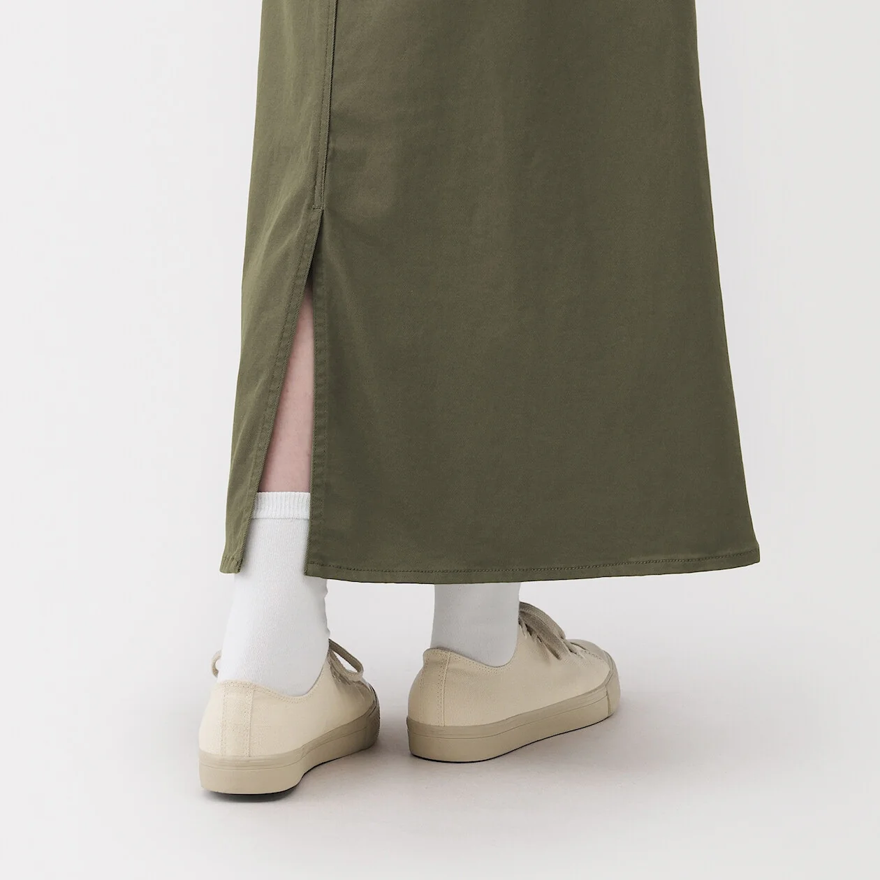 Stretch Denim A-Line Skirt - Image 7