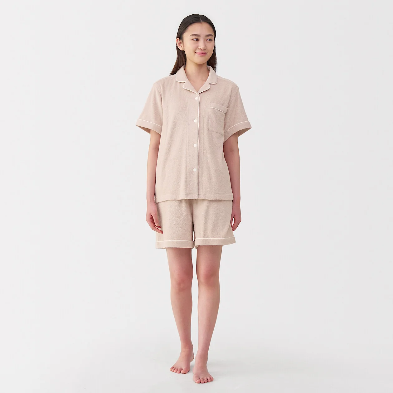 Terry Towelling Short Sleeve Pyjamas - Image 10