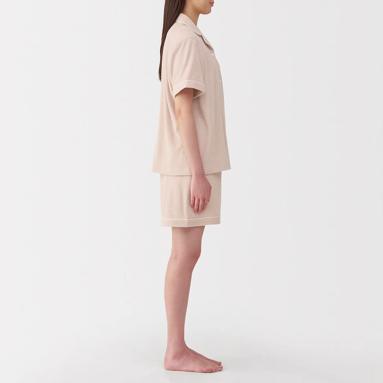 Terry Towelling Short Sleeve Pyjamas - Image 12
