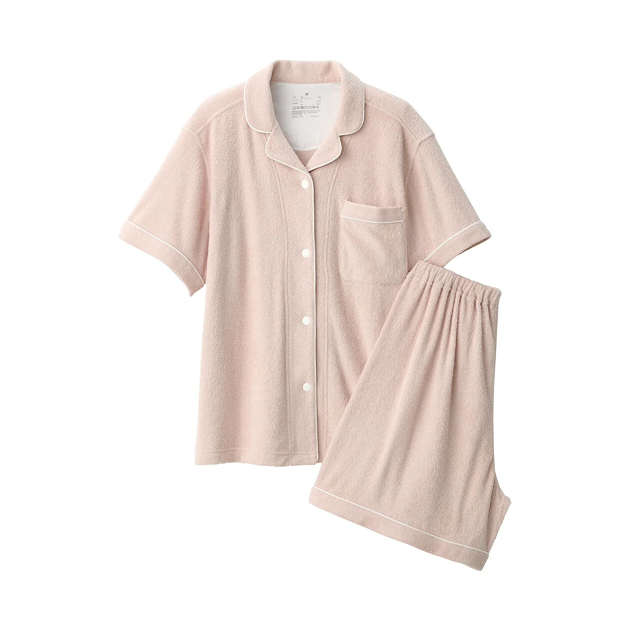 Terry Towelling Short Sleeve Pyjamas - Image 17