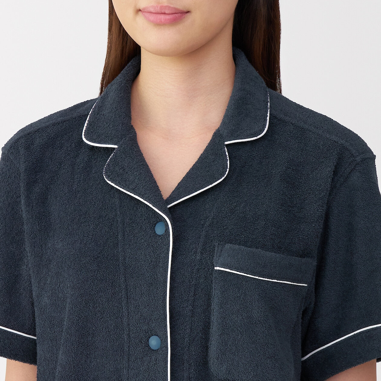 Terry Towelling Short Sleeve Pyjamas - Image 23