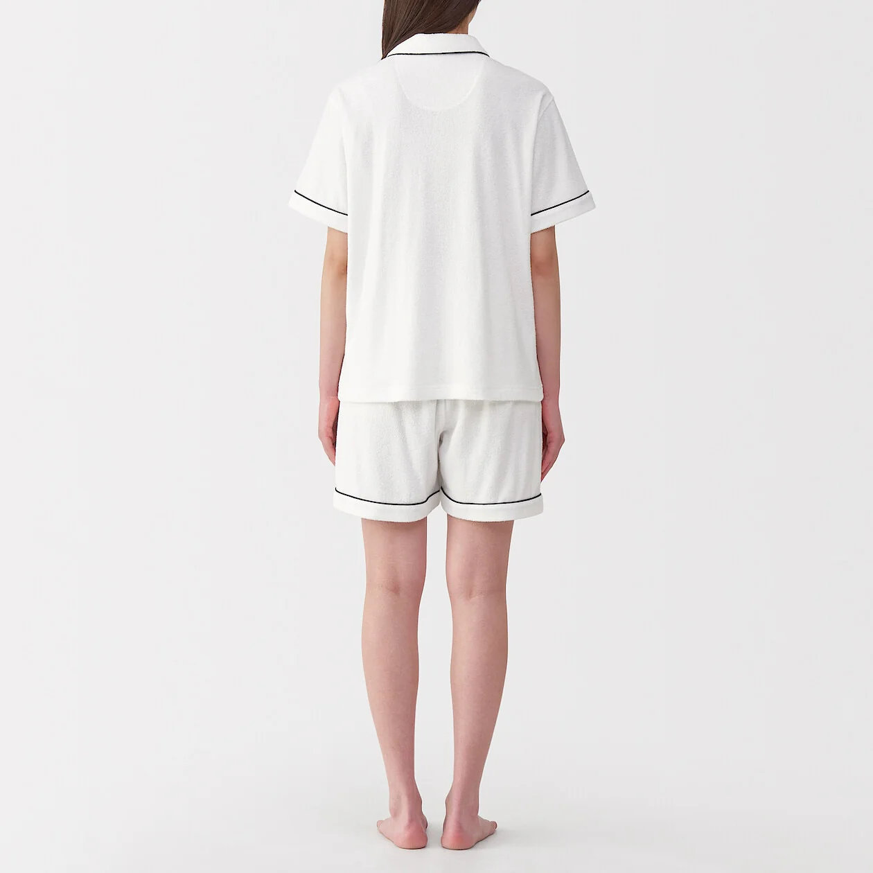 Terry Towelling Short Sleeve Pyjamas - Image 40
