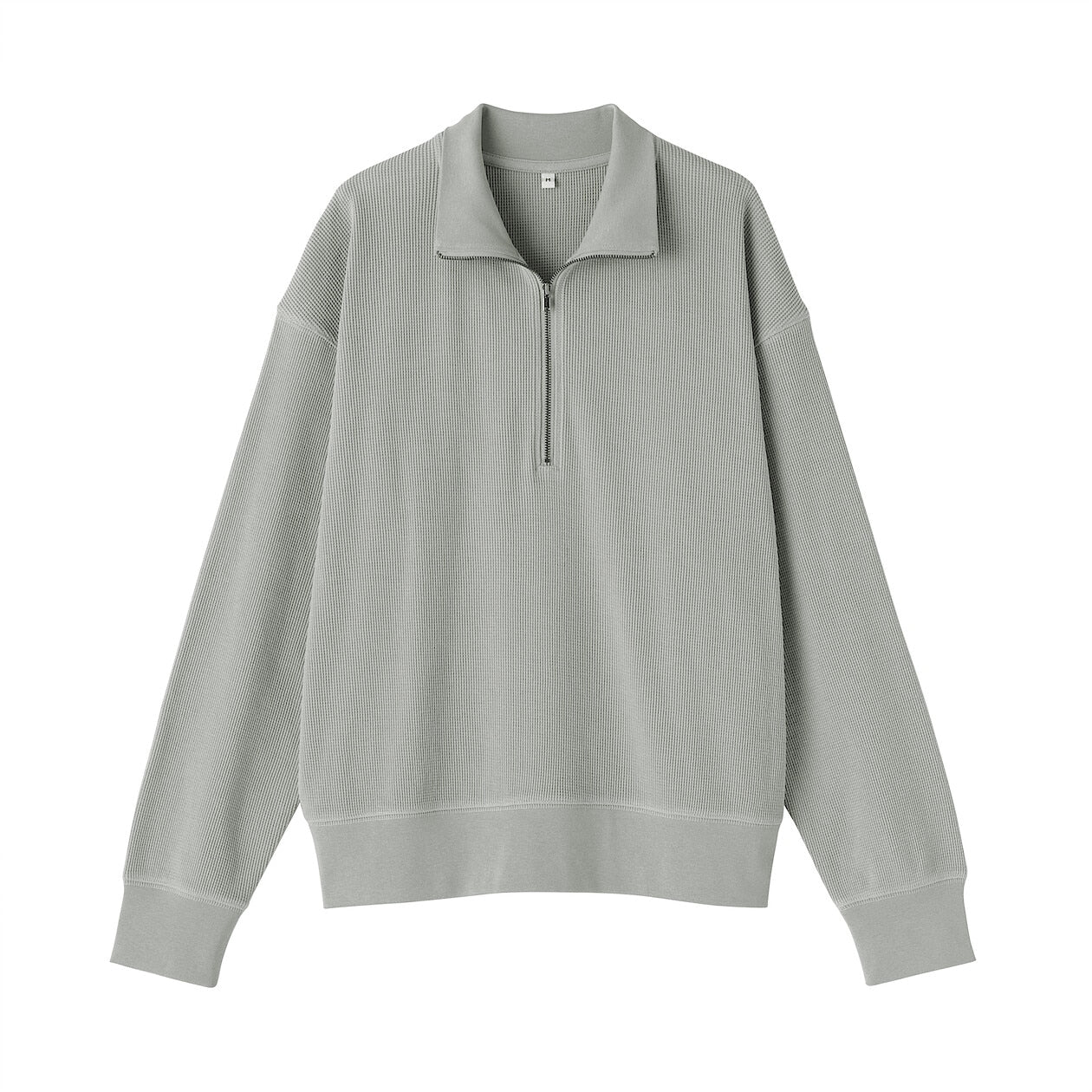 Waffle Knit Half-Zip Pullover - Image 18