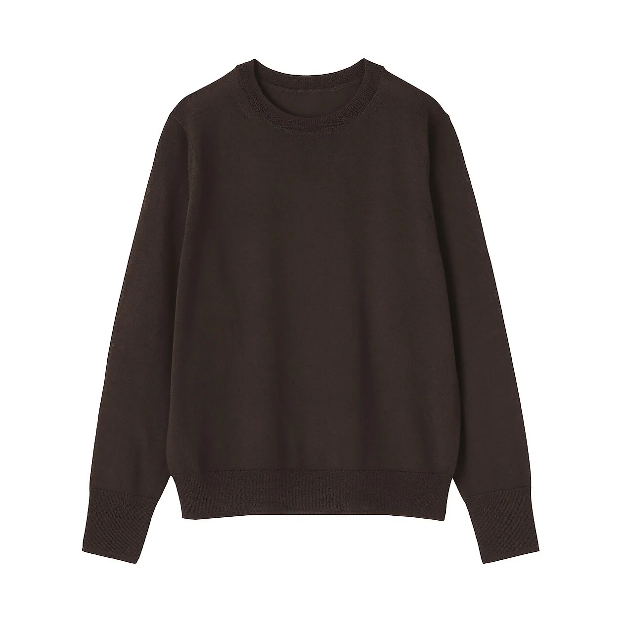 Washable Wool High-Gauge Crewneck Sweater - Image 34