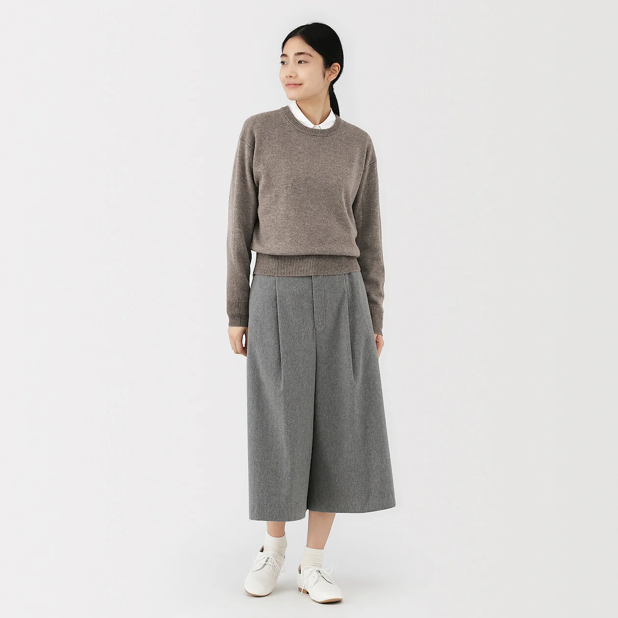Washable Wool Mid Gauge Crewneck Sweater - Image 25