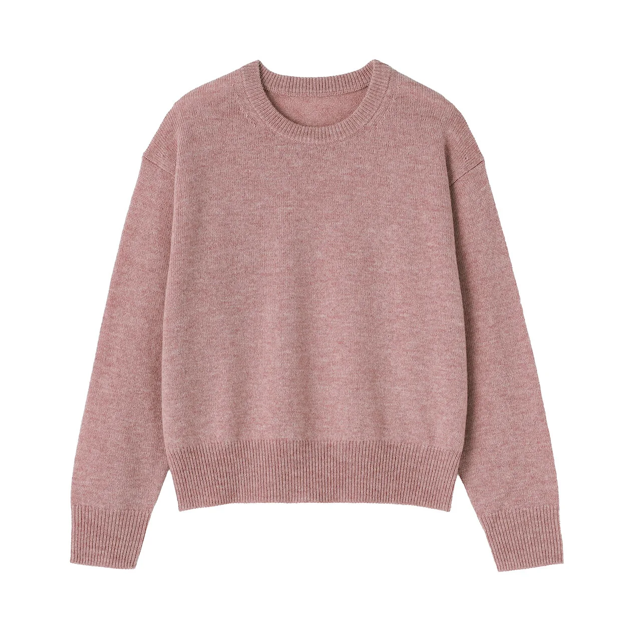 Washable Wool Mid Gauge Crewneck Sweater - Image 30