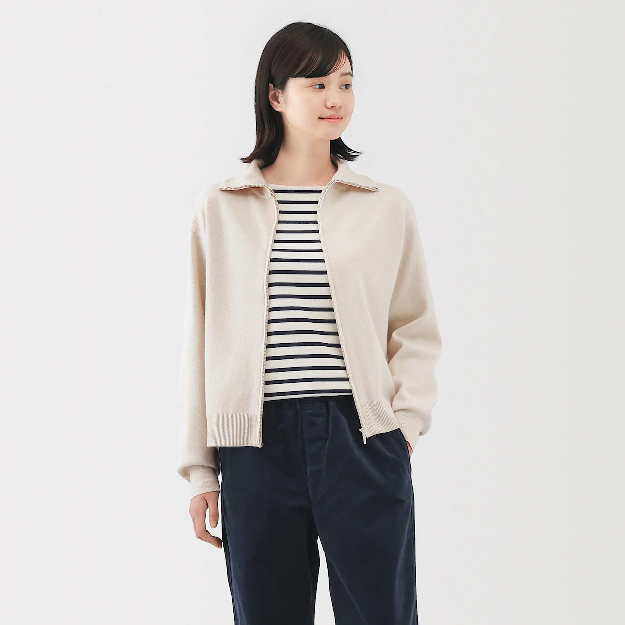 Washable Milano Ribbed Blouson - Image 8