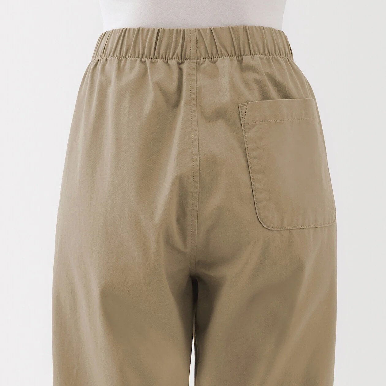 Washed Cotton Easy Tapered Pants - Image 15