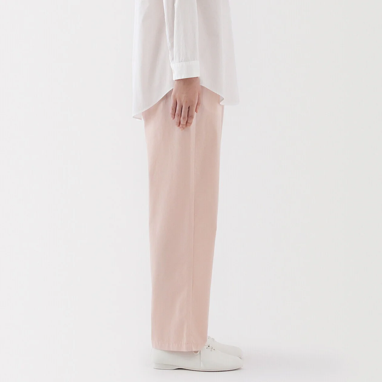 Washed Cotton Easy Tapered Pants - Image 21