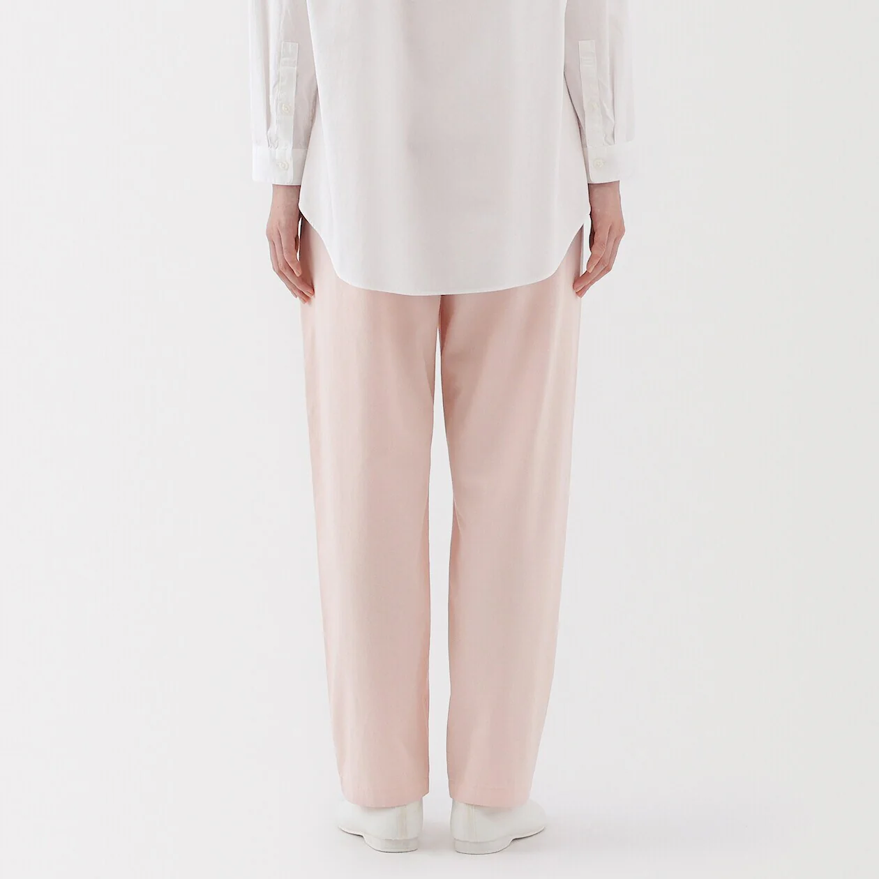 Washed Cotton Easy Tapered Pants - Image 22