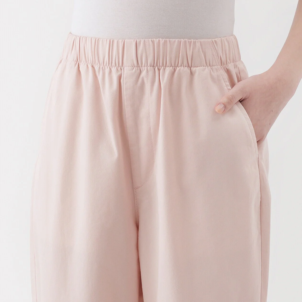 Washed Cotton Easy Tapered Pants - Image 23
