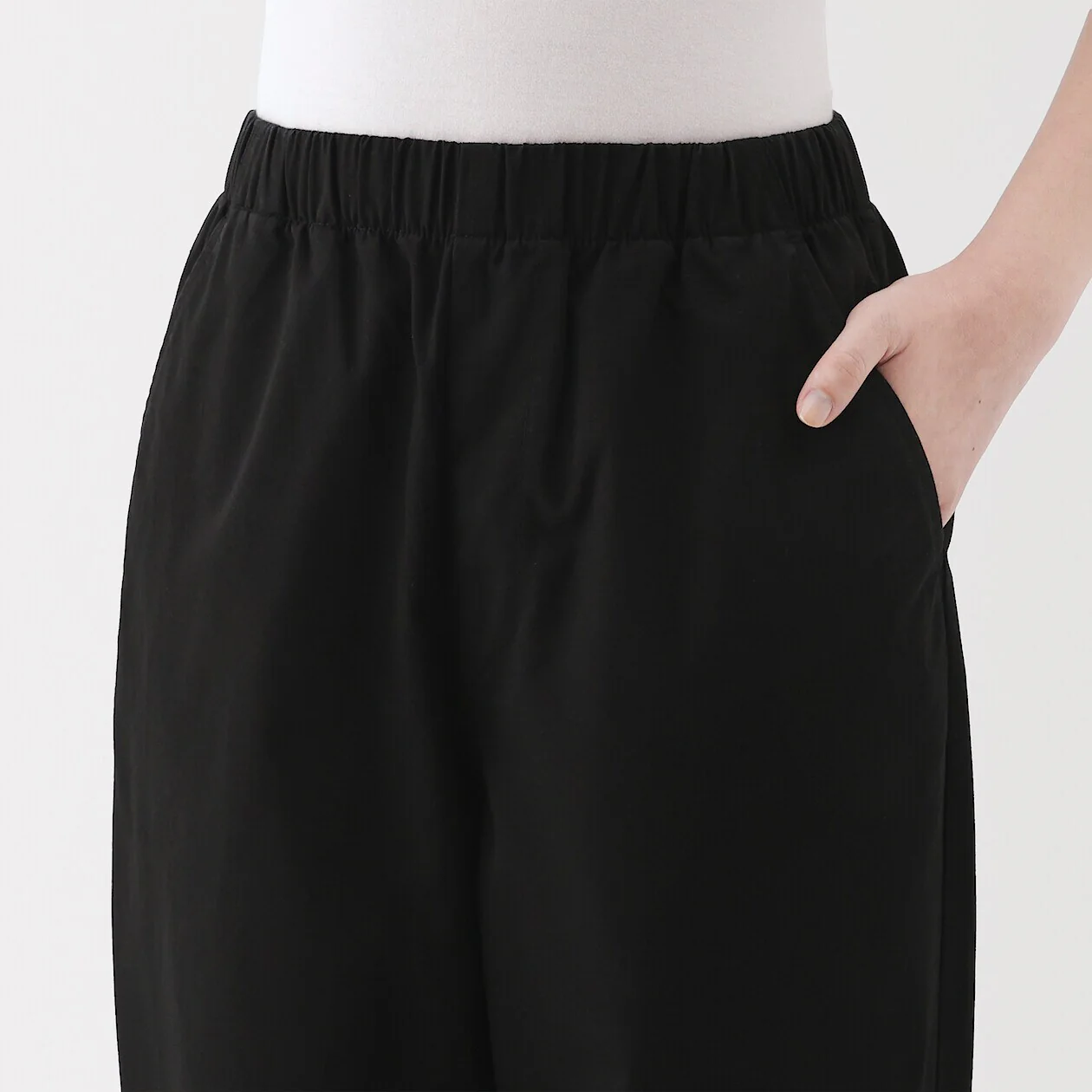 Washed Cotton Easy Tapered Pants - Image 33
