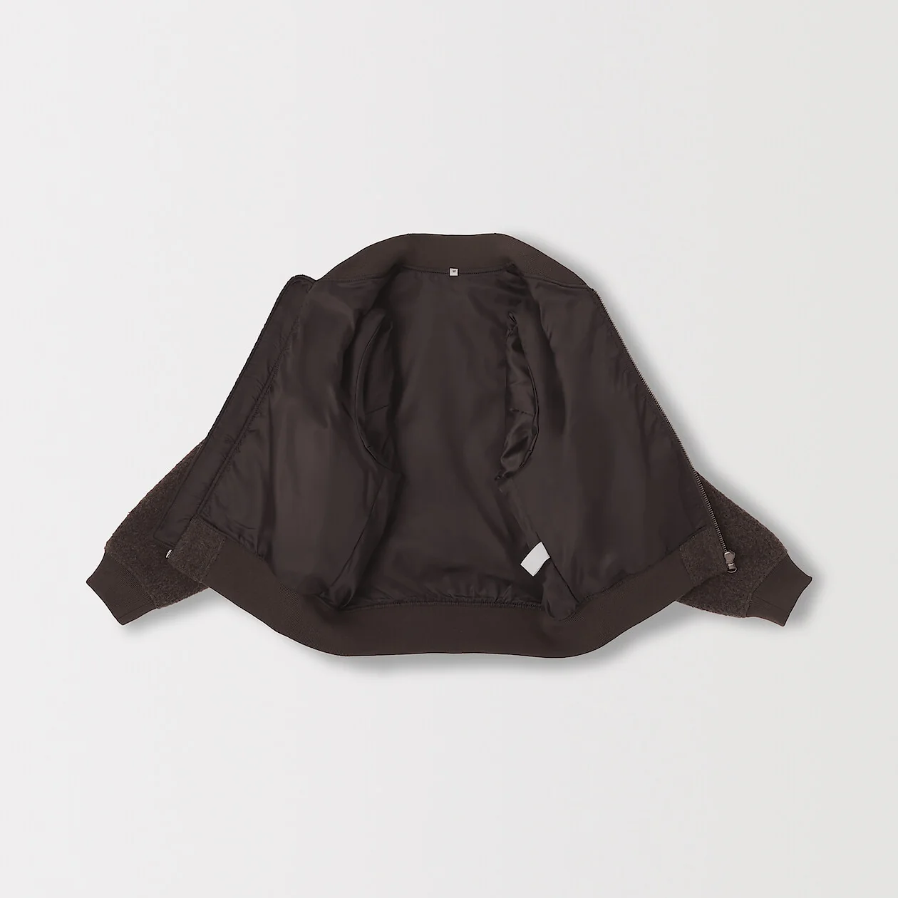 Wool Blend Napping Short Blouson - Image 12