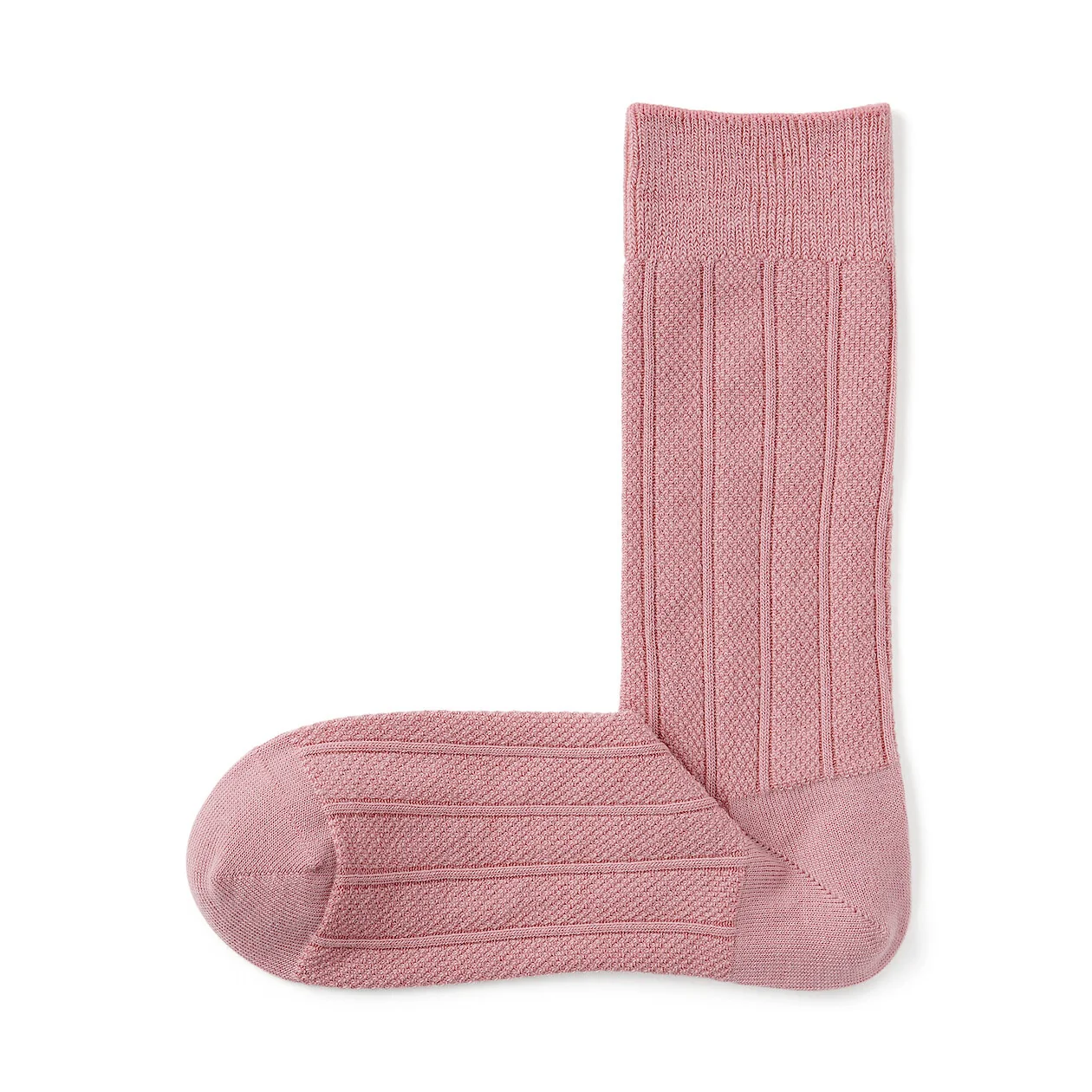 Right Angle Wool Mix Pique Socks - Image 9