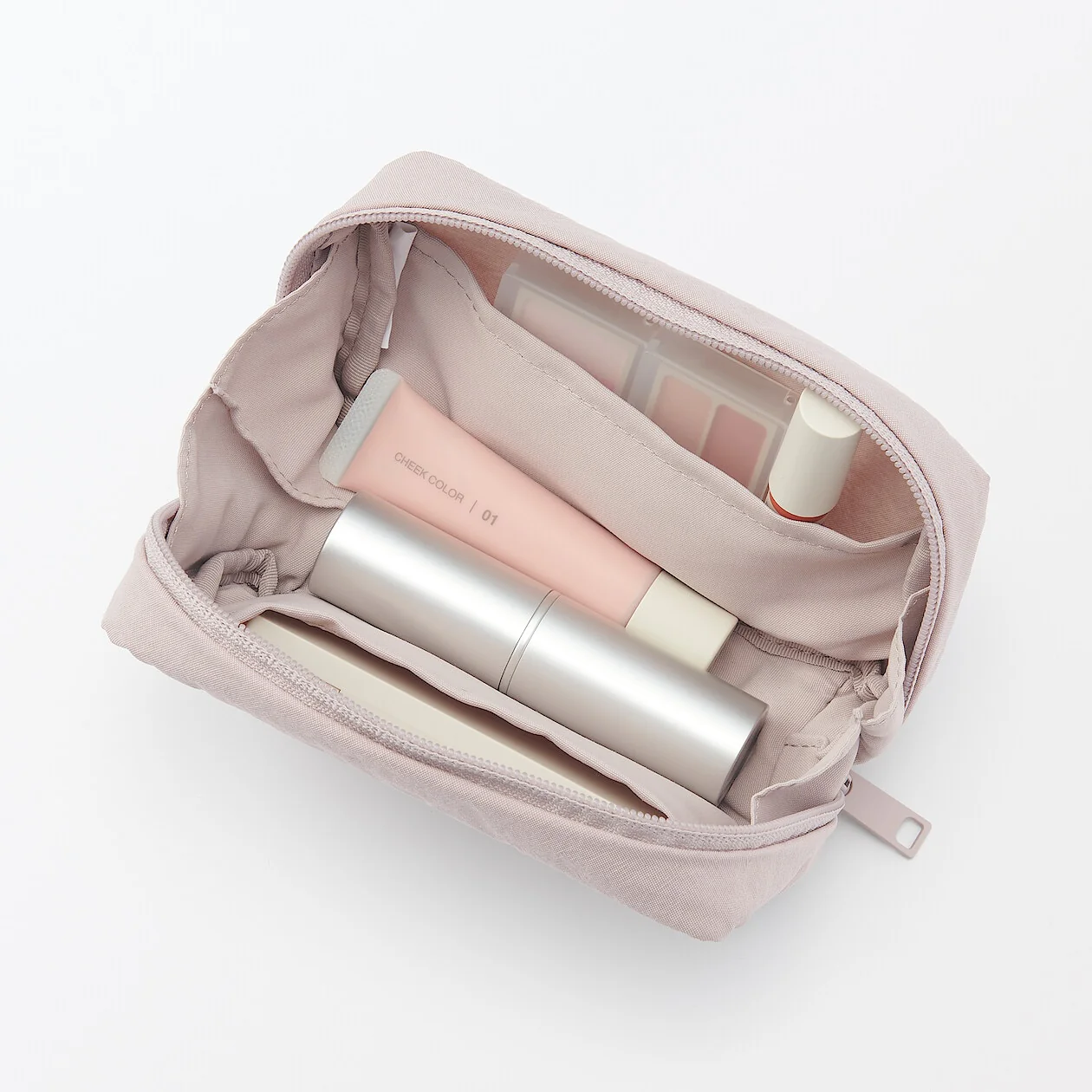 Wrinkled Nylon Wide-Opening Pouch - Image 26
