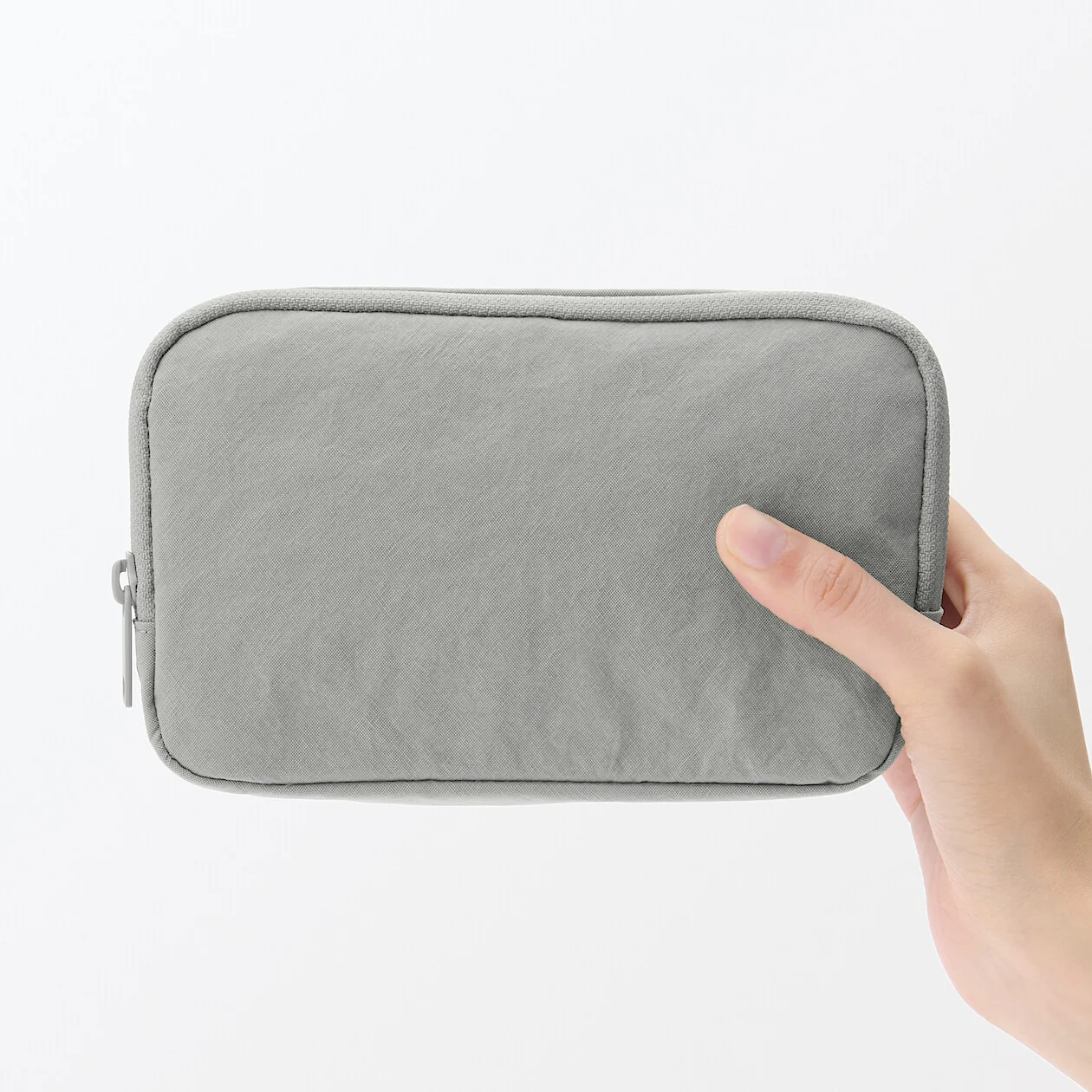 Wrinkled Nylon Wide-Opening Pouch - Image 62