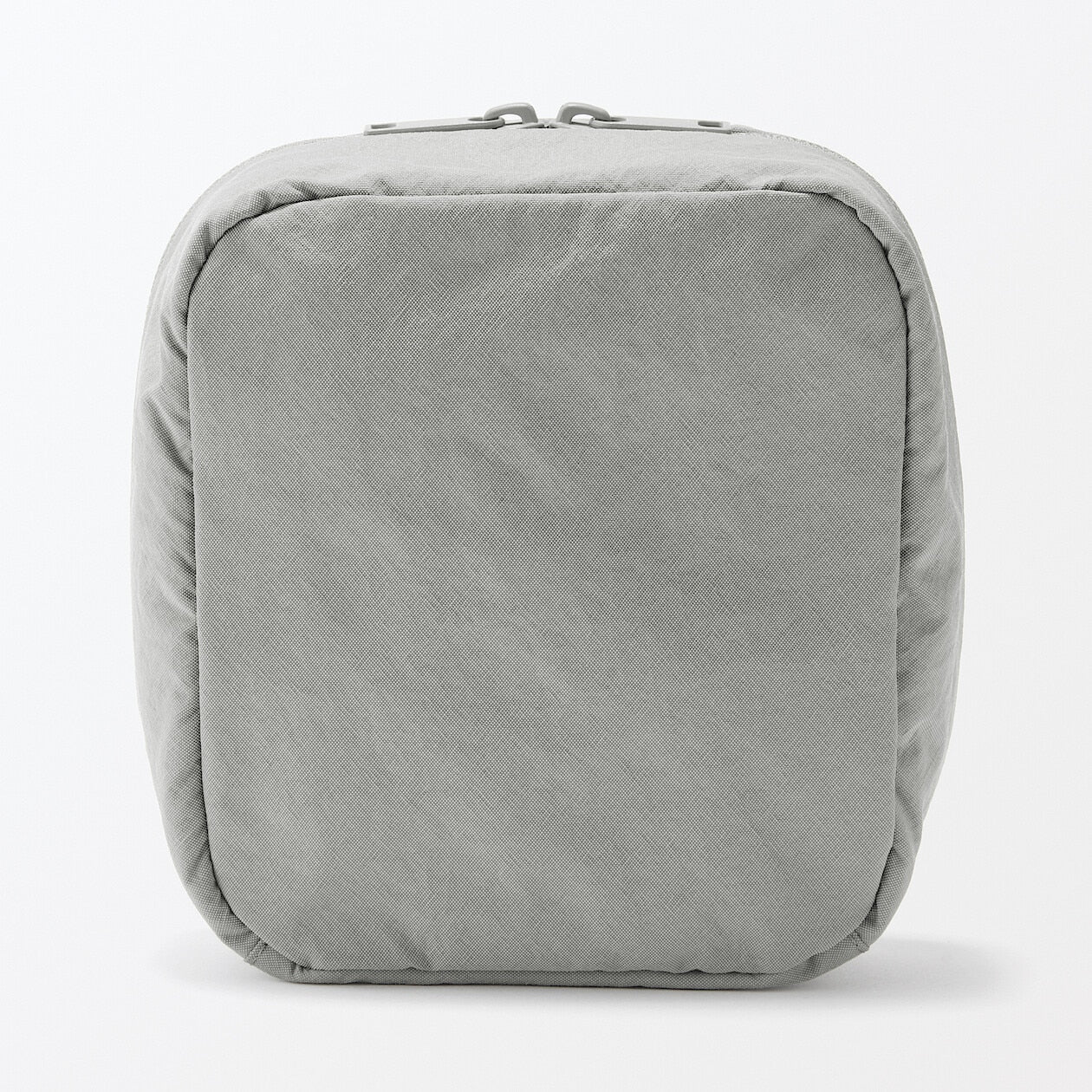 Wrinkled Nylon Wide-Opening Square Pouch - Image 9